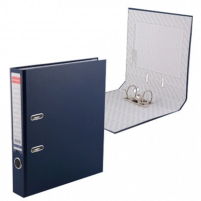 Папка регистратор Стандарт 50мм - Синяя Erich Krause (25шт*кор)