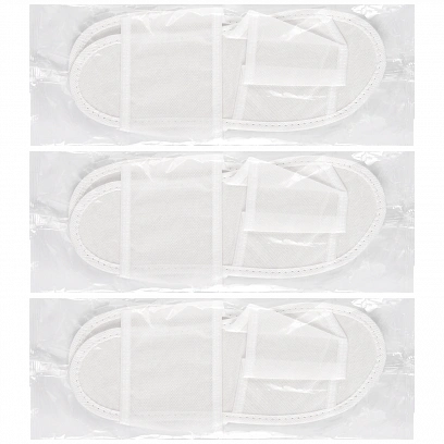 Тапочки Спанбонд подошва эва-3 - открытый мыс (200пар*кор) мк