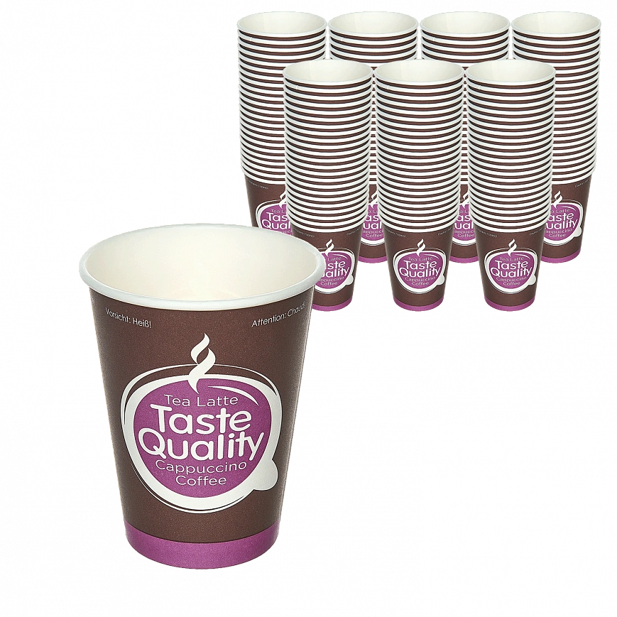 Стакан 1сл цветной 330мл - 50шт бумажный (16уп*кор) 