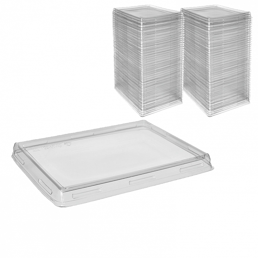 1EA OneClick крышка плоская  500мл - 50шт (8уп*кор)