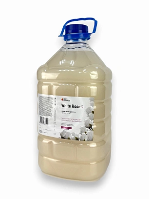 ЖМС Белая Роза Жидкое крем мыло 5л, перламутровое (3шт*кор) в PET мк