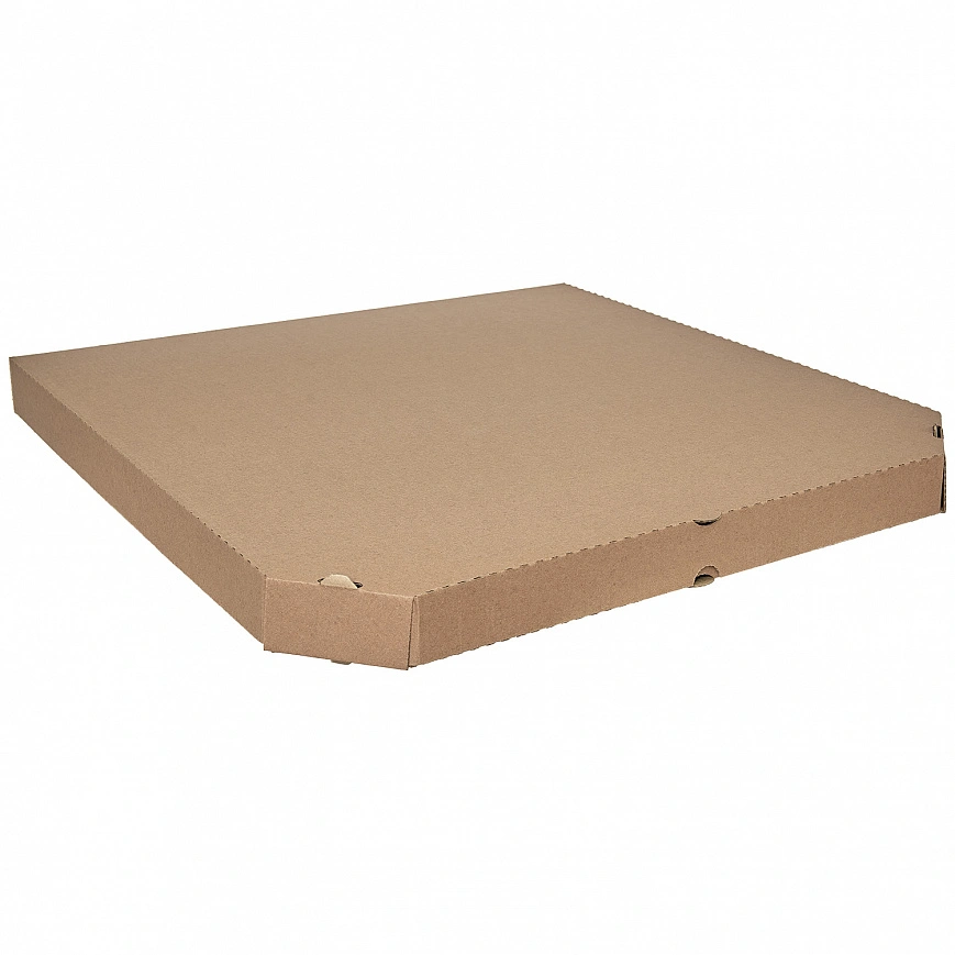 Коробка для пиццы 50х50 Крафт / Крафт микрогофра (50шт)