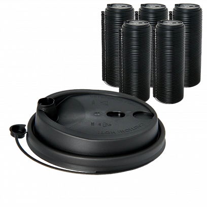 Крышка 90мм - 50шт Черная матовая (20уп*кор) ВЗЛП