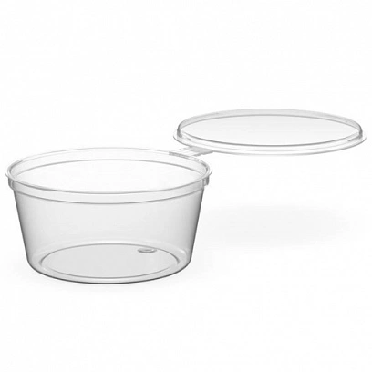 С 80 Соусник 80мл - 80шт круглый с крышкой PP (12уп*кор) ВЗЛП