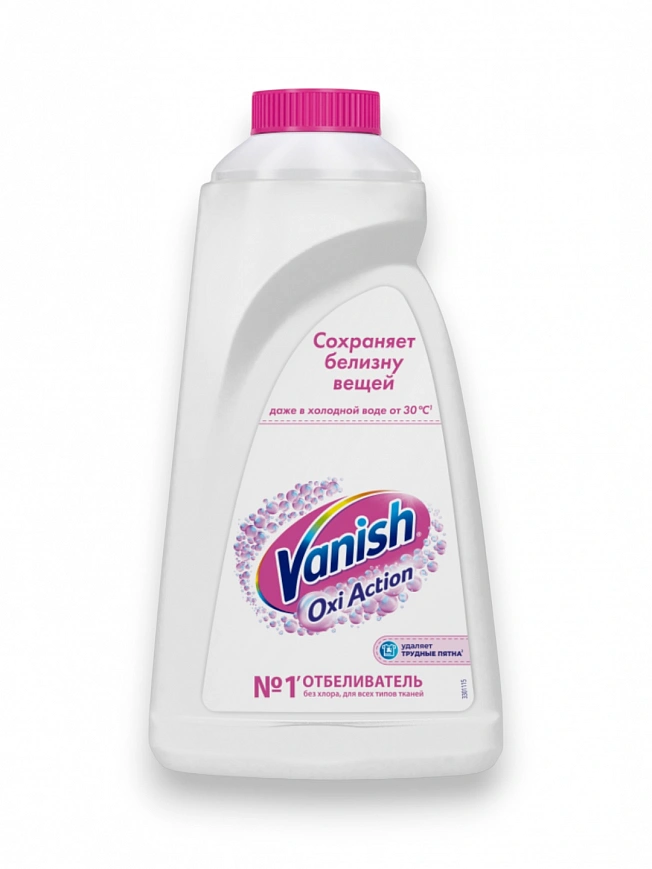 VANISH - 1л Пятновыводитель для белого (12шт*кор)