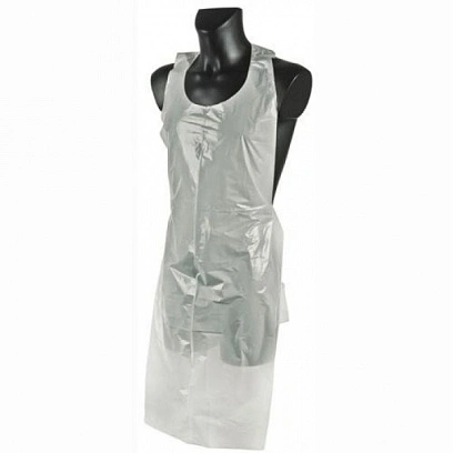 Фартук полиэтиленовый Стандарт 81х125см - 100шт МС (10уп в кор)