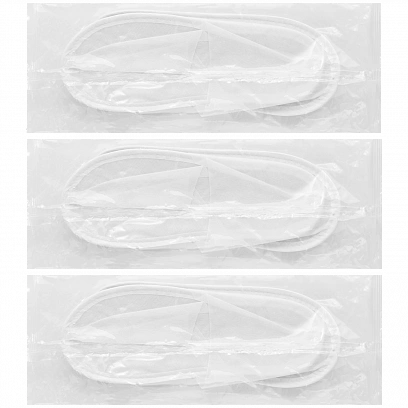 Тапочки Спанбонд - закрытый мыс ЭВА-3 (200пар в кор) МК