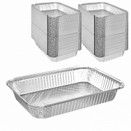 Русал Алюминиевый контейнер 2300мл - 25шт | R2 318х214х39 (12уп*кор) 