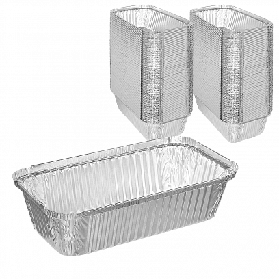 R14 контейнер - 940мл алюминиевый /218*113*54/ 100шт "AL"(6уп*кор)   