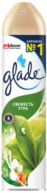Освежитель воздуха "Glade" 300мл Свежесть утра (12шт в упак)