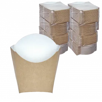 DE Fry коробка для картофеля фри M - 50шт (24уп*кор)