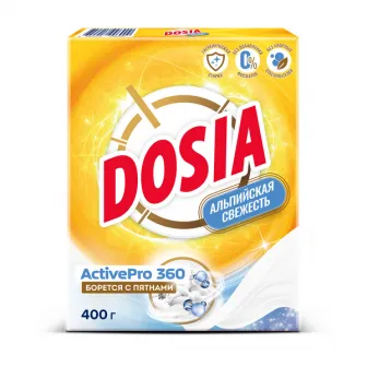 Dosia - 400гр для Белого, стираньный порошок (22шт*кор)