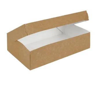DE Cake 1900 коробка 1900мл - 25шт крафт (12уп*кор) 230х140х60  DE Cake 1900 коробка 1900мл - 25шт крафт (12уп*кор) 230х140х60
