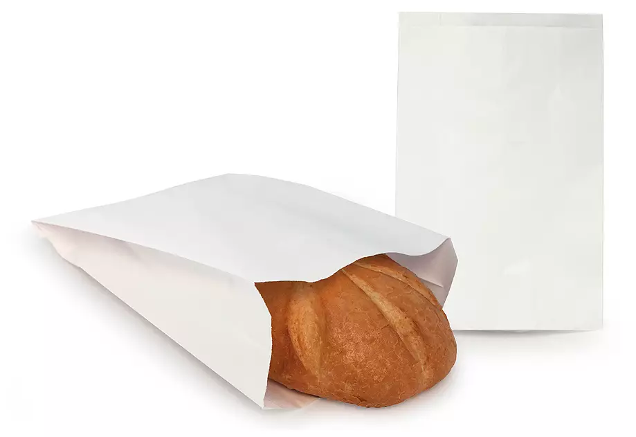 Пакет бумажный для Лаваша 400х250х100мм белый (1000шт)