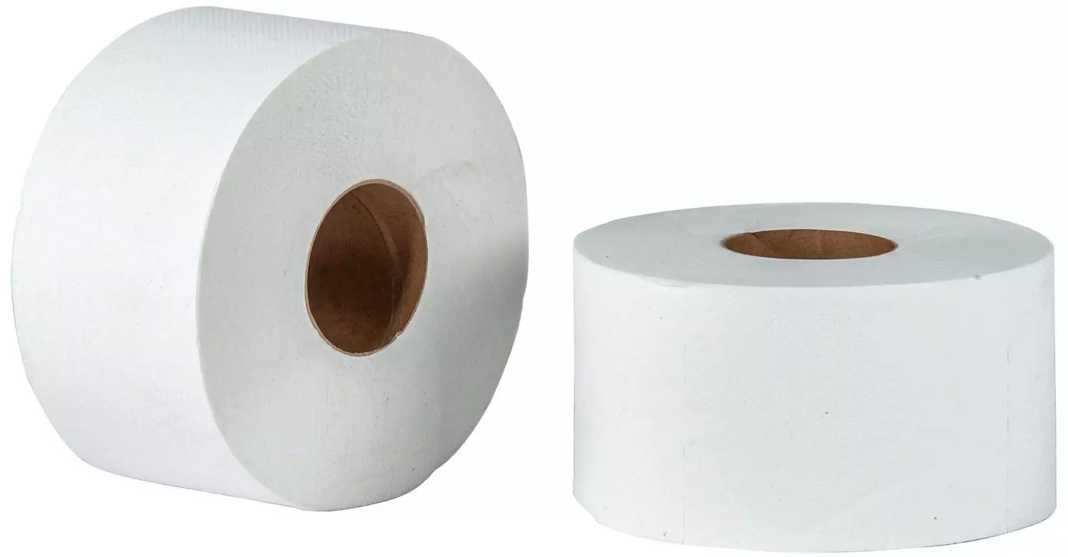 Туалетная бумага 2сл 150м Белая "Plushe" (12шт) 
