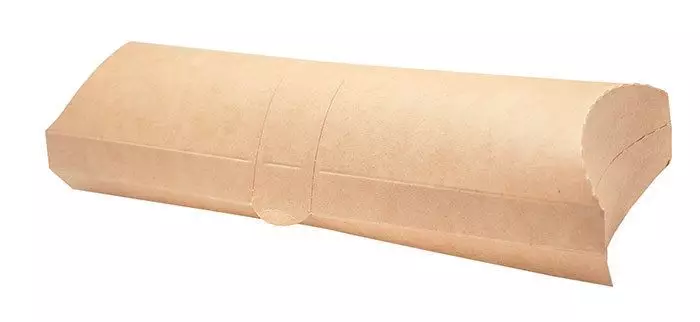 "DoECO" Контейнер для Шаурмы с отрывной лентой /200х70х55мм/ 50шт "Pillow"(12шт-уп) 